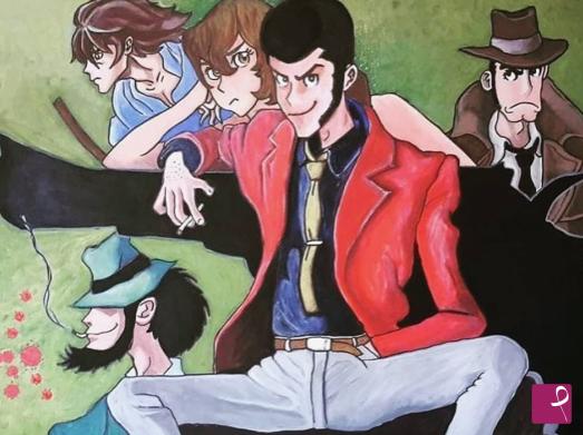 quadri in vendita online - Lupin 3