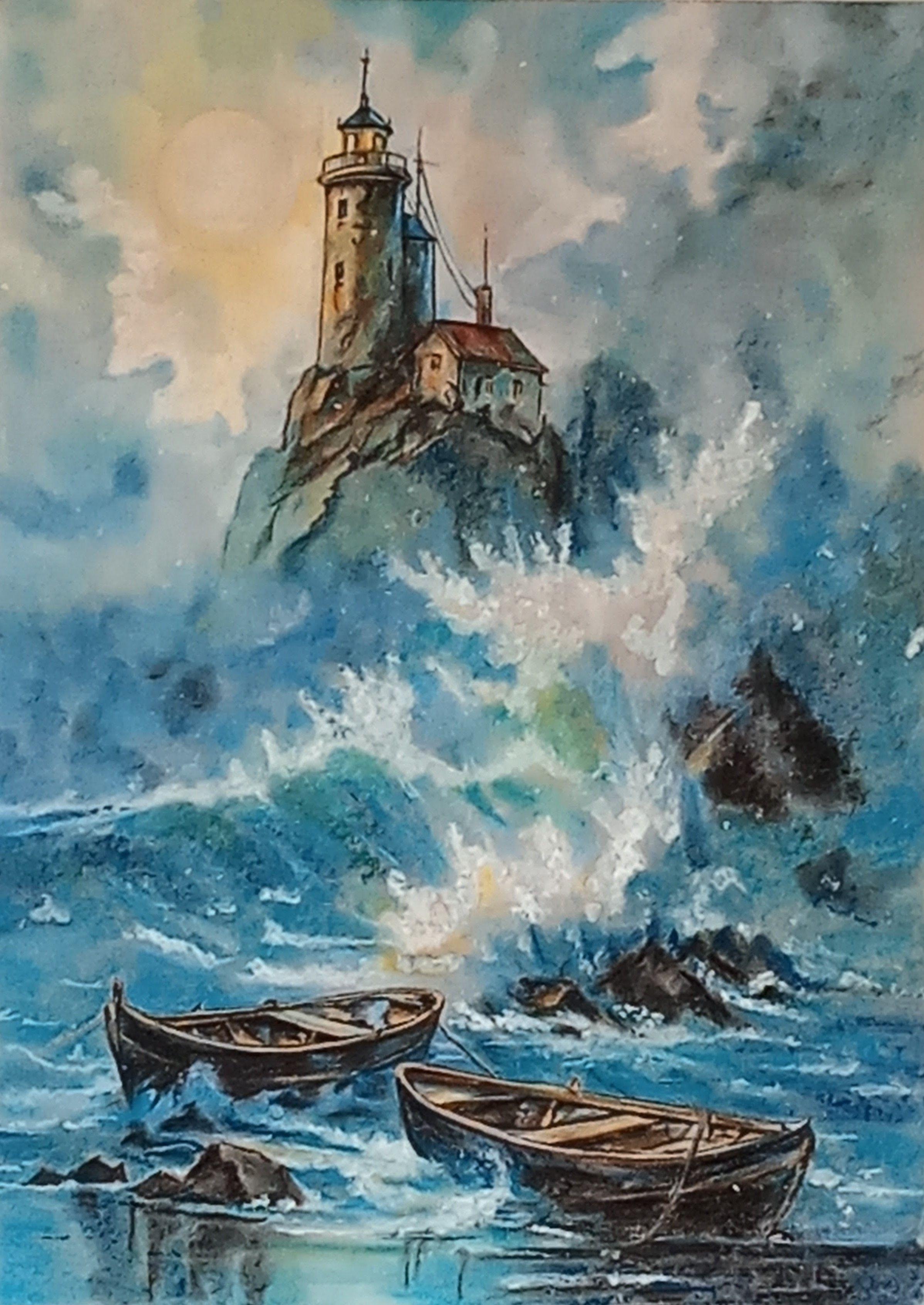 quadri in vendita online - L'URLO DOLCE DEL MARE