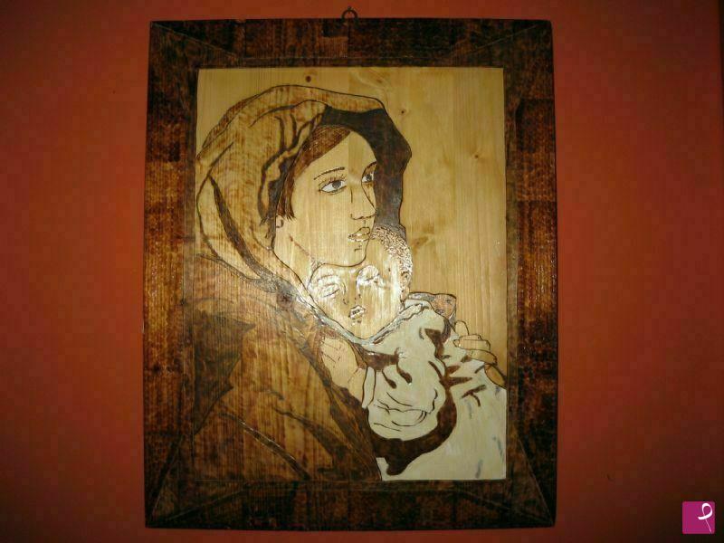 quadri in vendita online - MADONNA CON BAMBINO