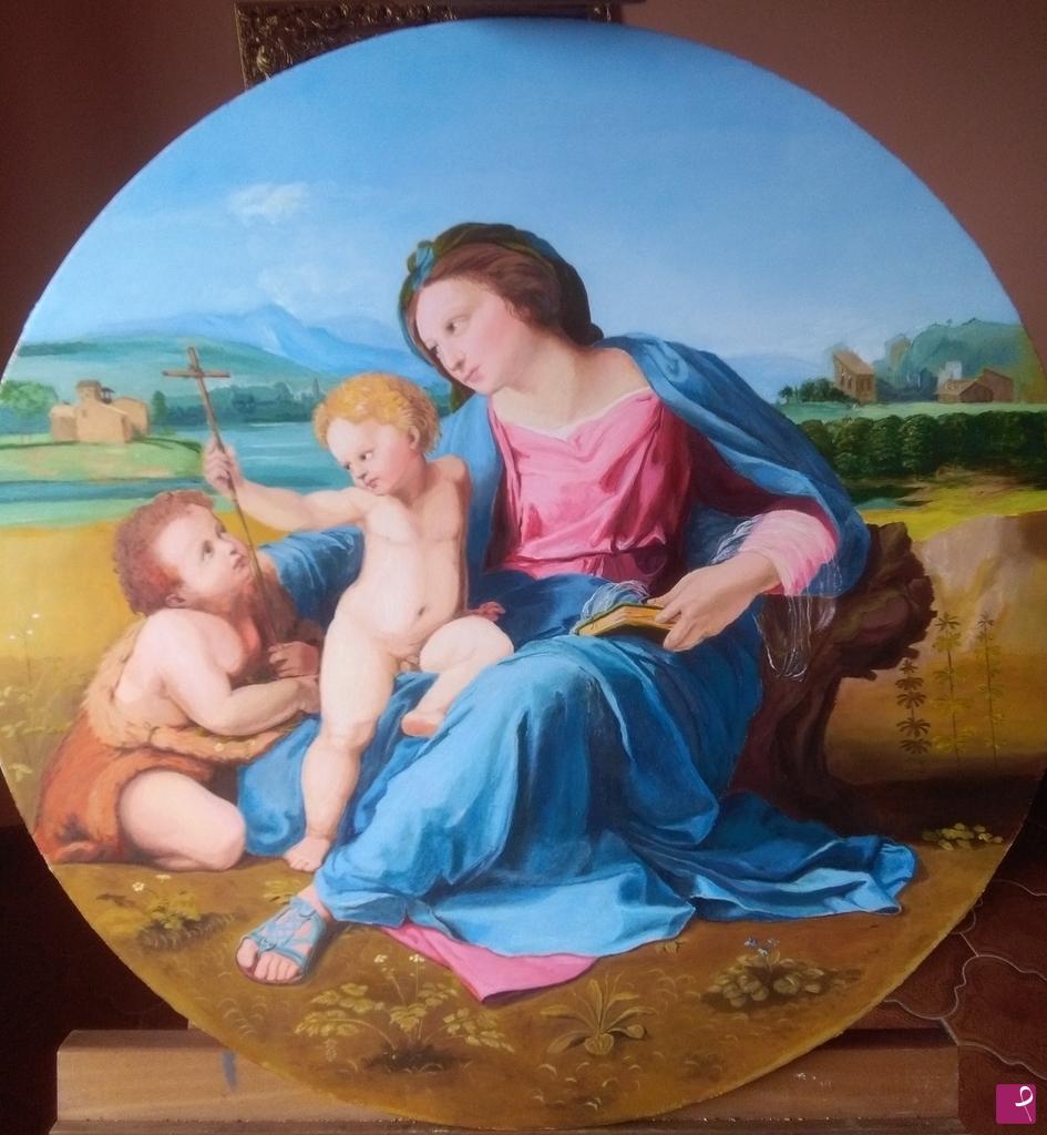 quadri in vendita online - Madonna d'alba