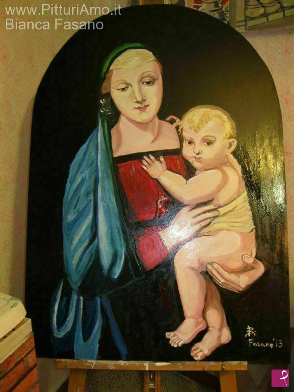 quadri in vendita online - Madonna del Granduca