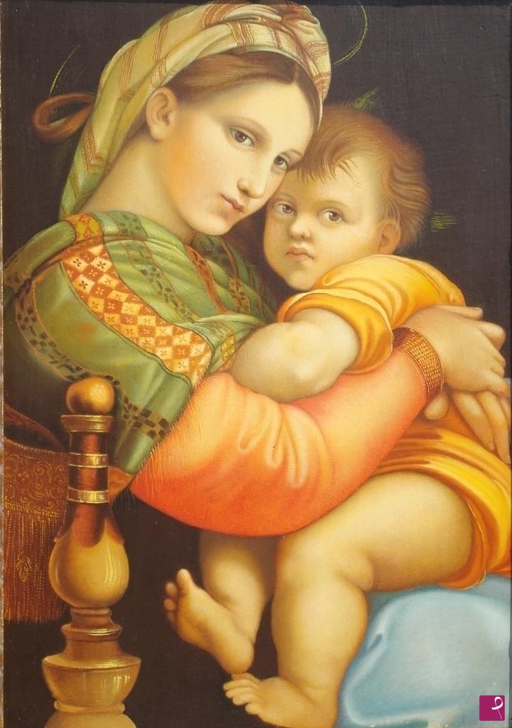 quadri in vendita online - Madonna della Seggiola