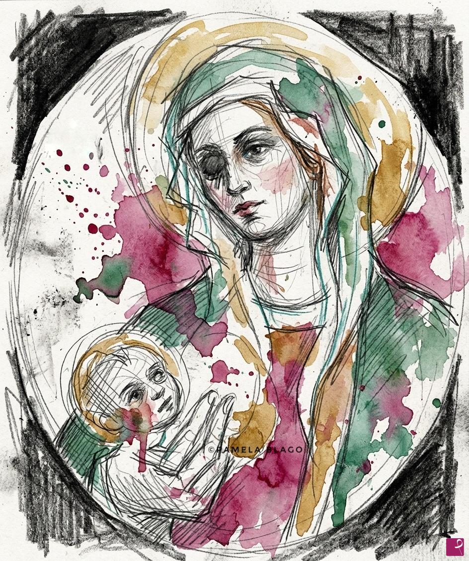 quadri in vendita online - Madonna delle Grazie 