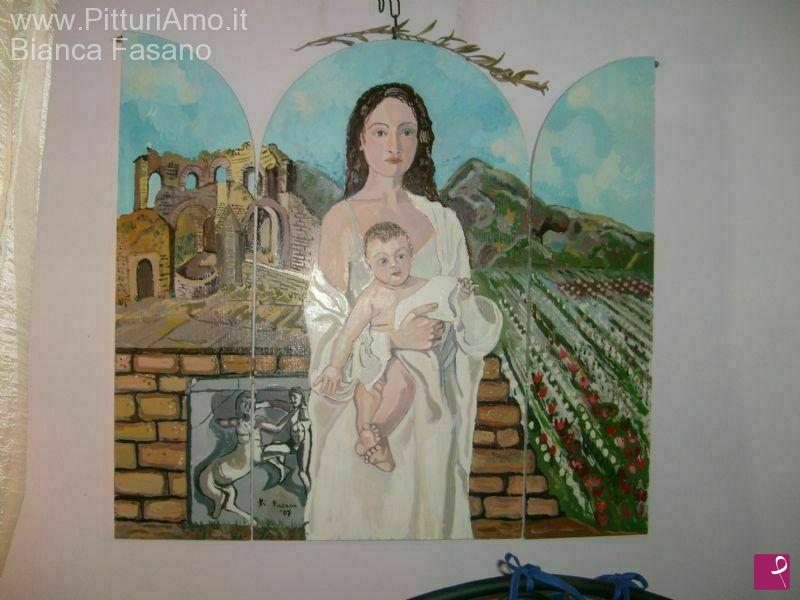 quadri in vendita online - Madonna Moderna