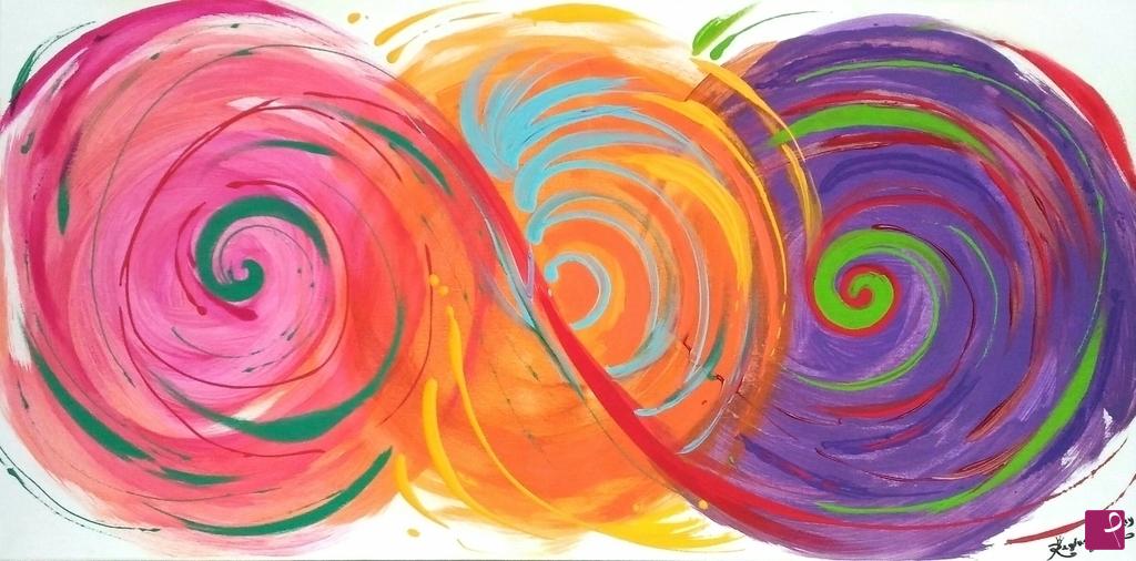 quadri in vendita online - Magical Spirals