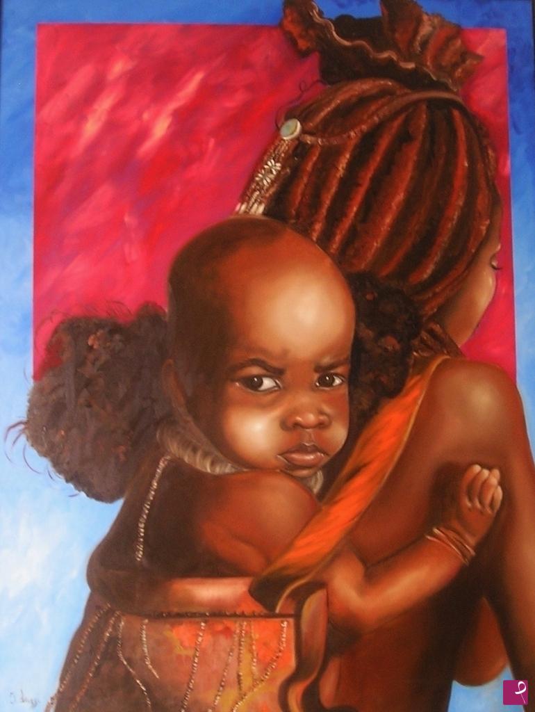 quadri in vendita online - Mamma Himba