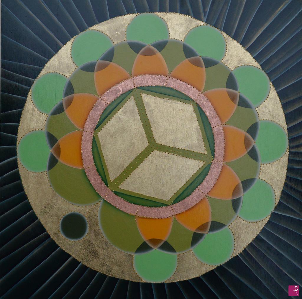 quadri in vendita online - Mandala - Cerchio nel grano - sostiene gli stati emozionali