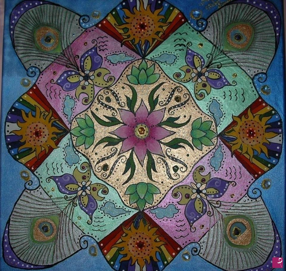 quadri in vendita online - Mandala Della Gioia