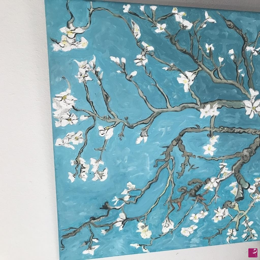 quadri in vendita online - Mandorlo in fiore 