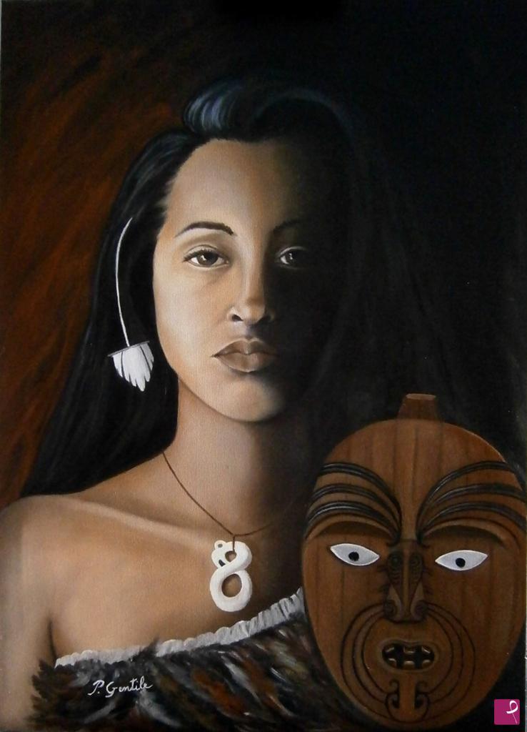 quadri in vendita online - " MAORI "