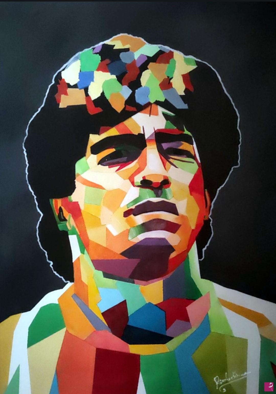 quadri in vendita online - Maradona