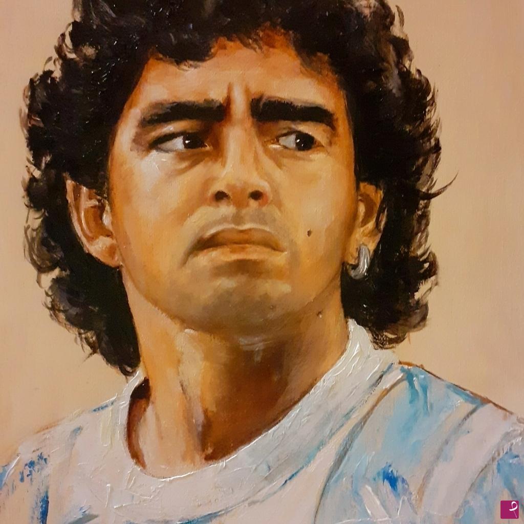 quadri in vendita online - Maradona Diego