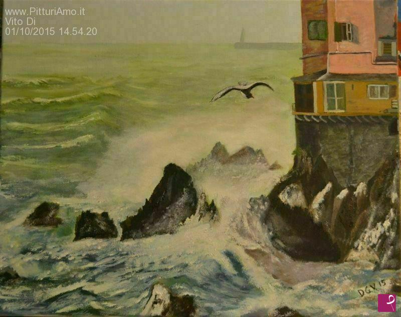 quadri in vendita online - Mare e vento