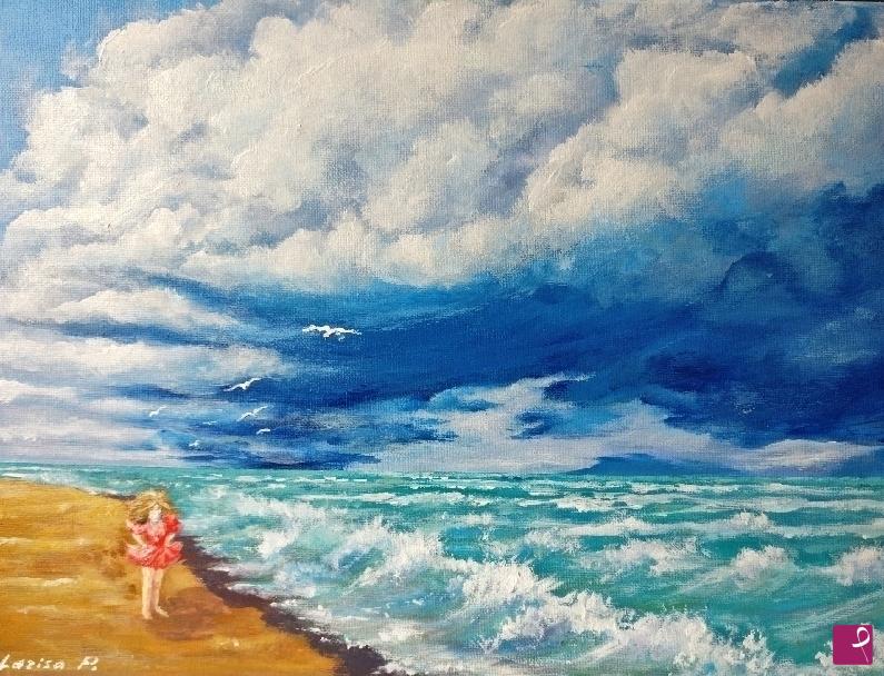 quadri in vendita online - Mare mosso