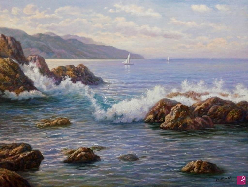 quadri in vendita online - Mare mosso