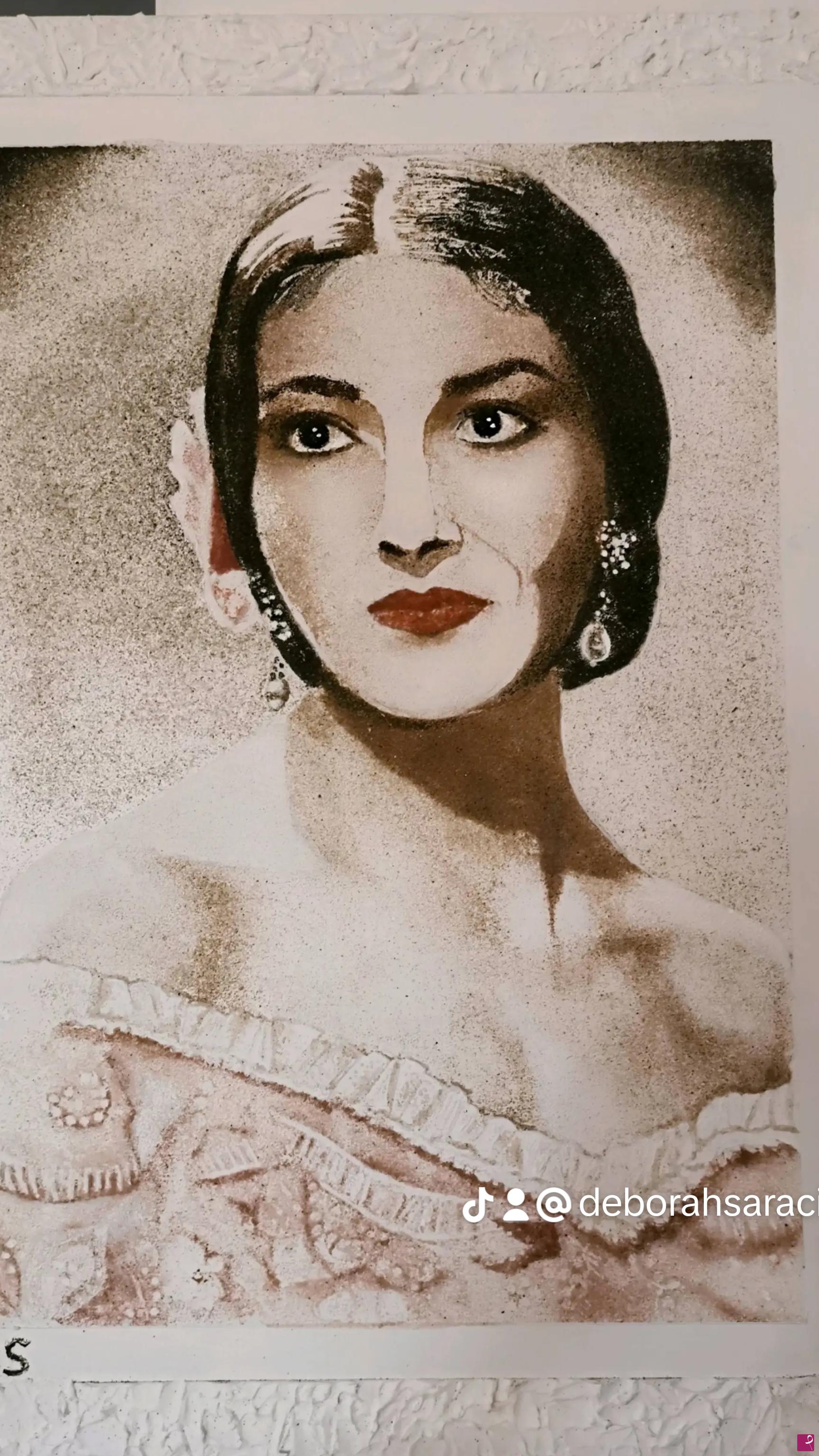 quadri in vendita online - Maria Callas