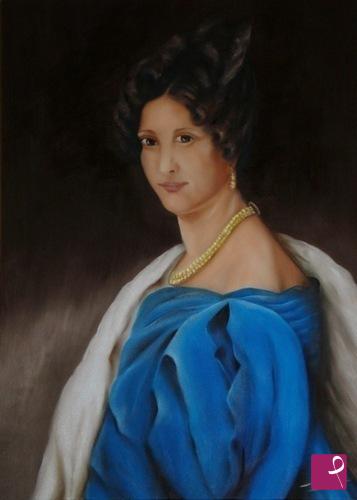 quadri in vendita online - Maria Sofia di Borbone