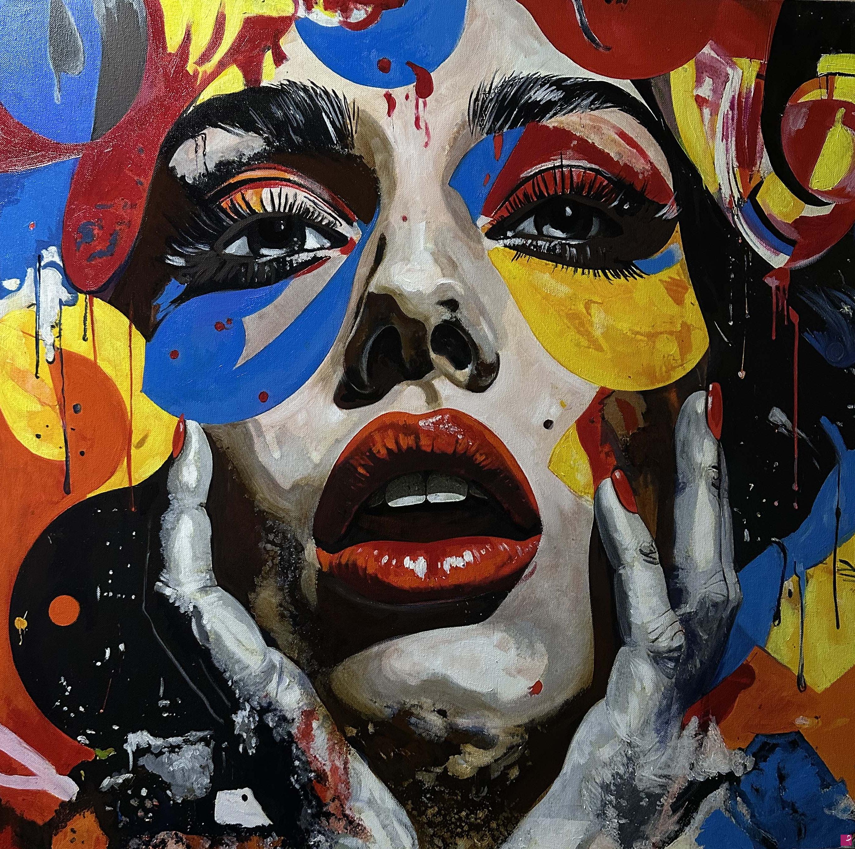 quadri in vendita online - Marilyn Monroe - Vibrazione di Colore