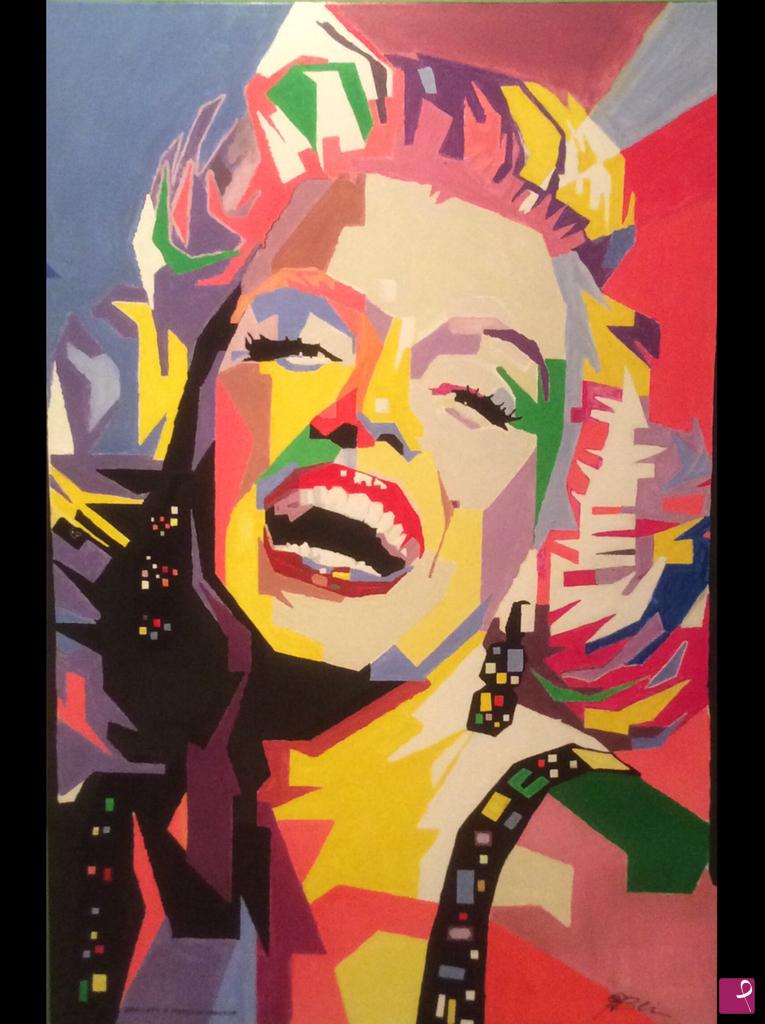 quadri in vendita online -  MARILYN MONROE OMAGGIO  3