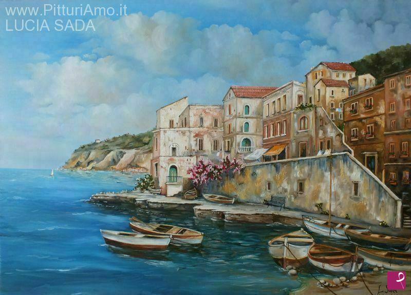 quadri in vendita online - Marina di Positano