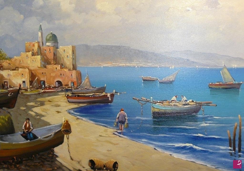 quadri in vendita online - Marina Grande