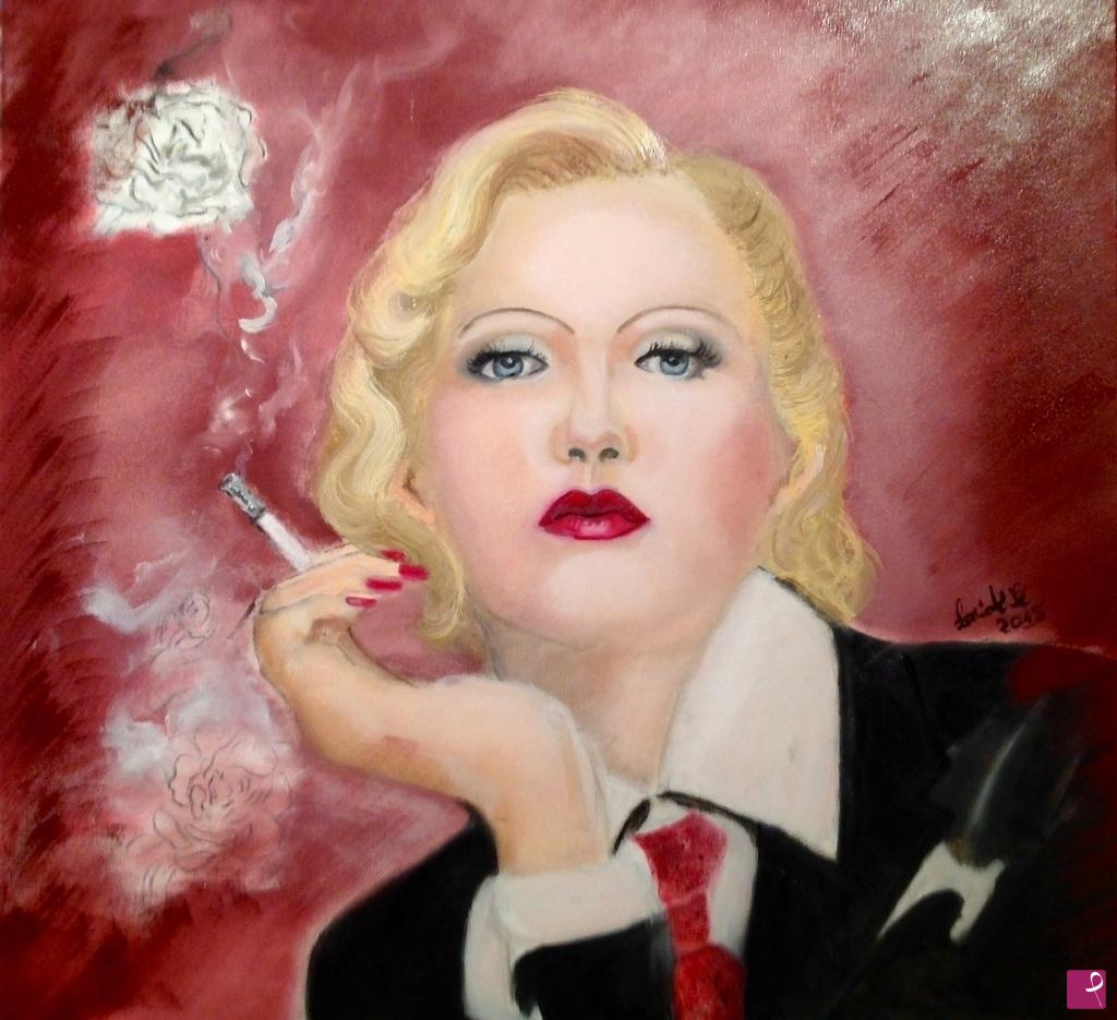 quadri in vendita online - Marlene dietrich