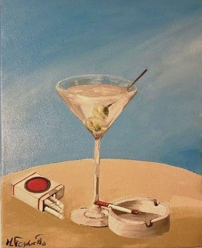 quadri in vendita online - Martini Dry 