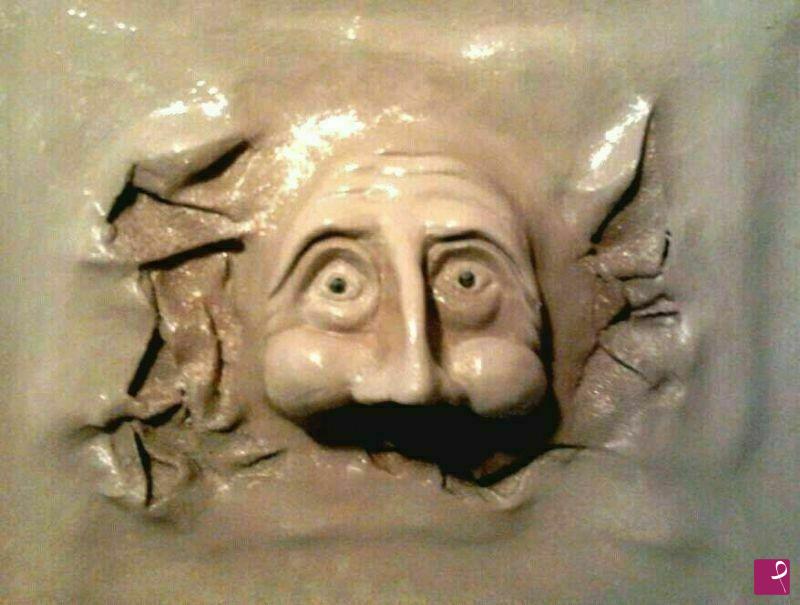 quadri in vendita online - Maschera di pulcinella