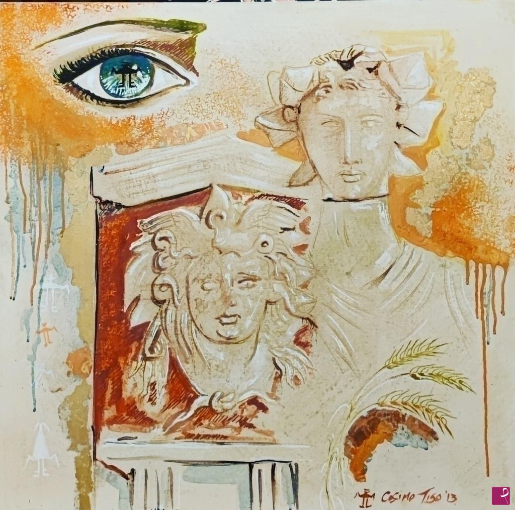 quadri in vendita online - Medusa di Arpi
