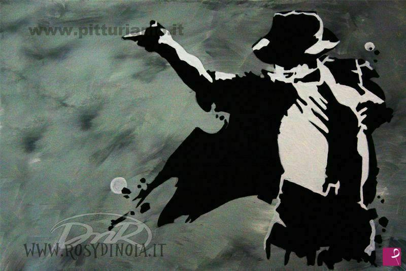 quadri in vendita online - Michael Jackson