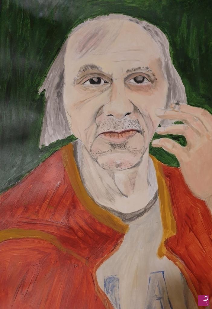 quadri in vendita online - Michel Houellebecq