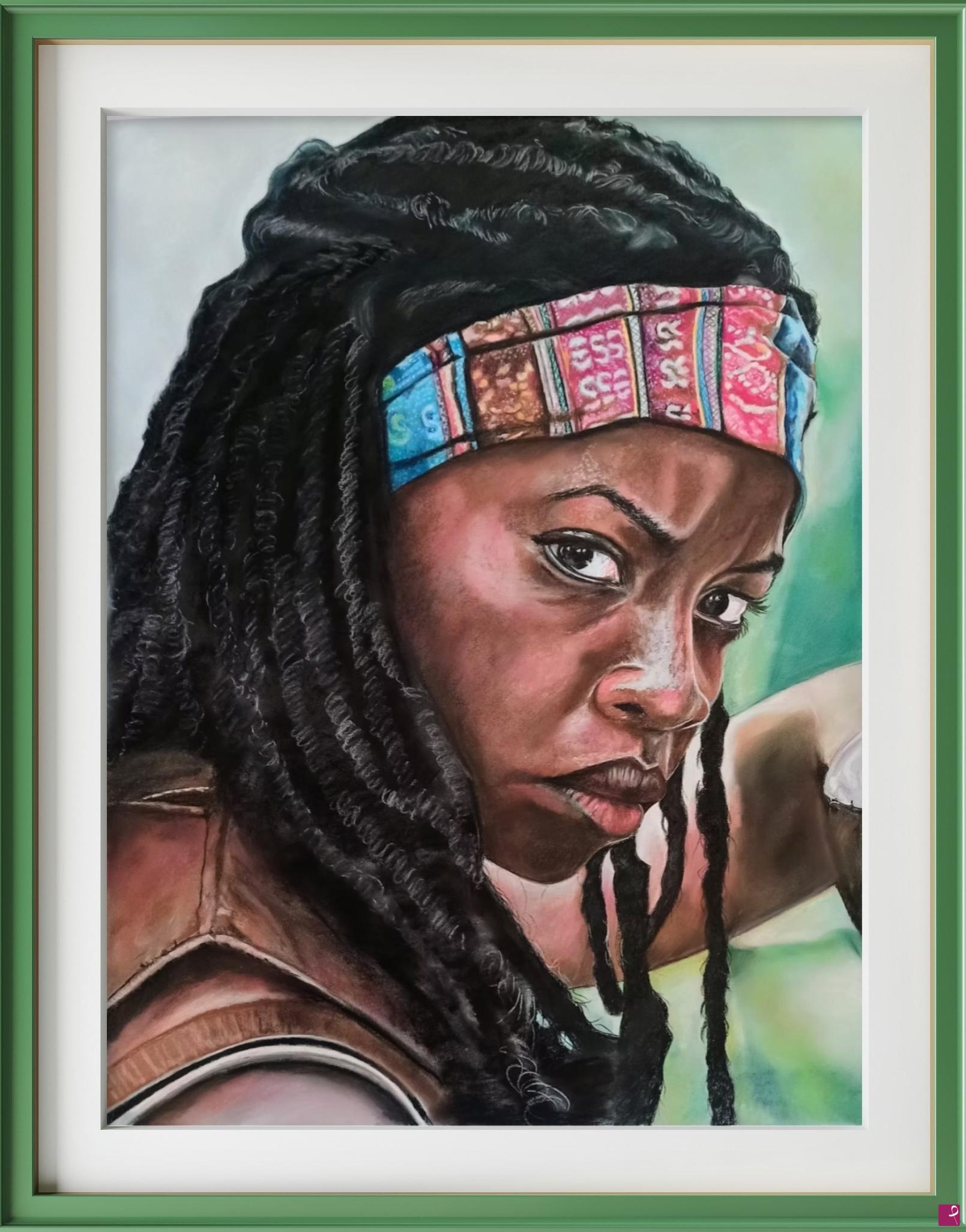 quadri in vendita online - MICHONNE GUERRIERA INTREPIDA