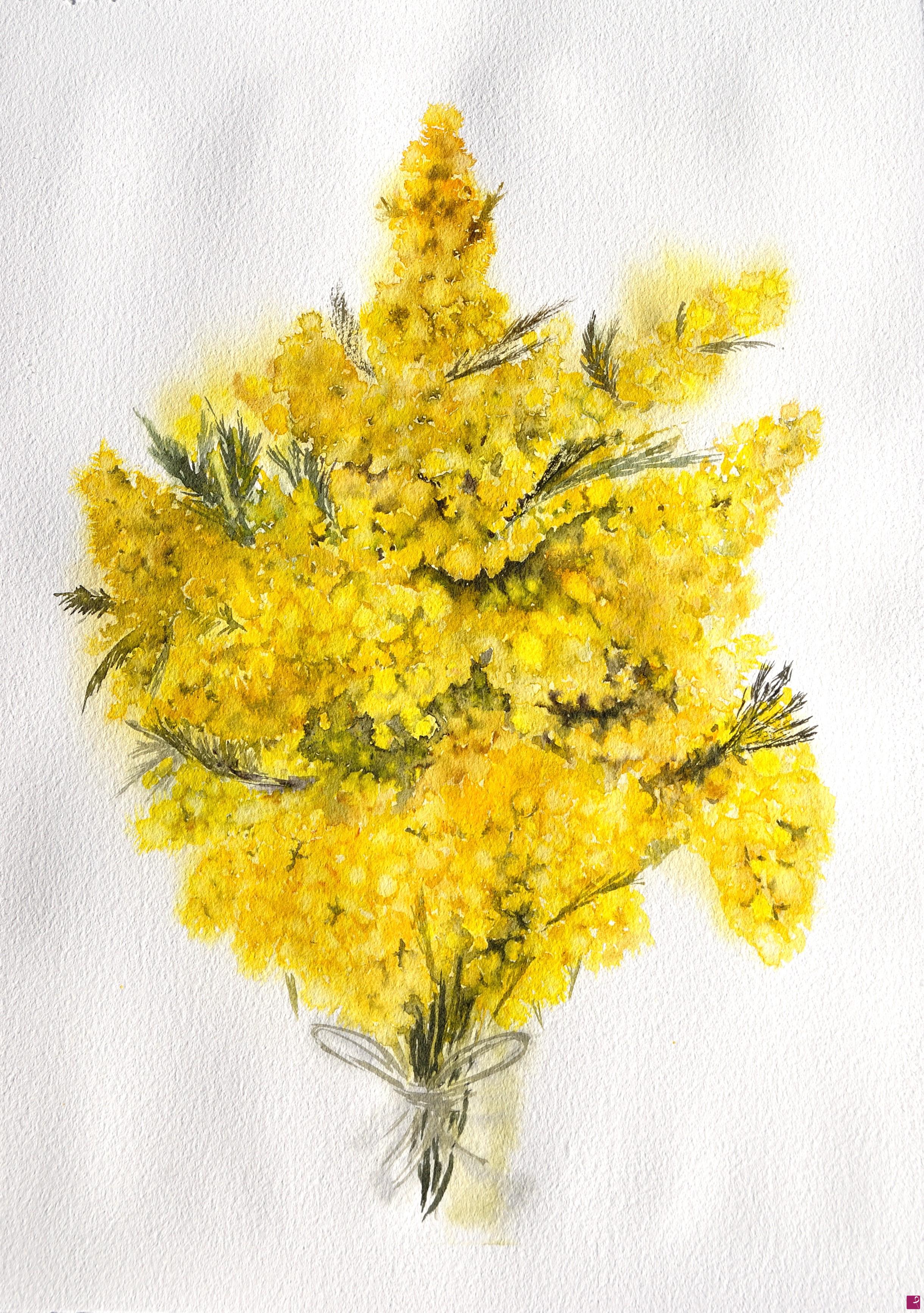 quadri in vendita online - Mimosa