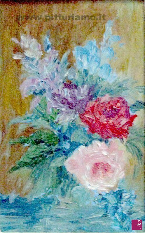 quadri in vendita online - mini quadro - peonie