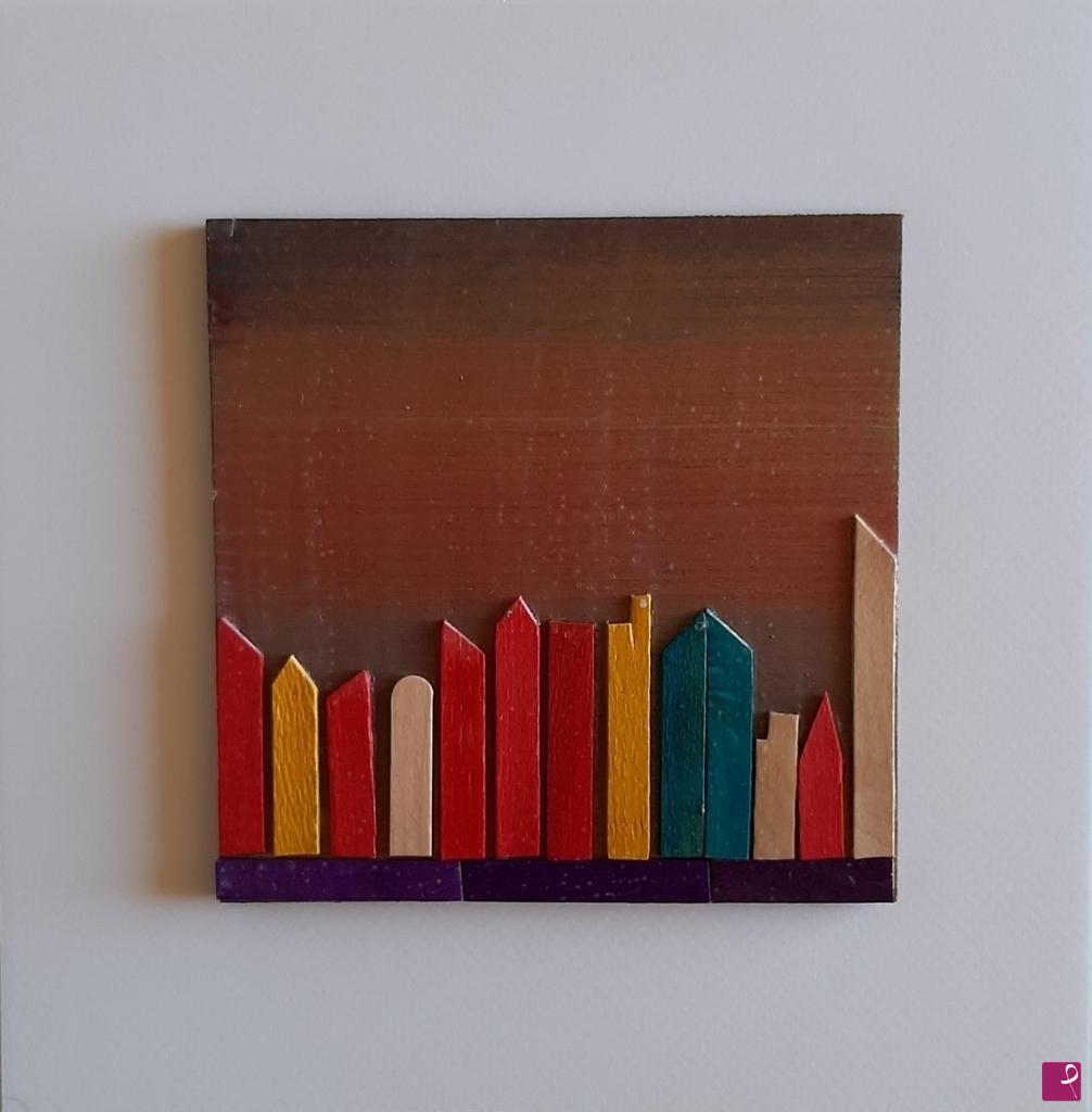 quadri in vendita online - mini urban rainbow 