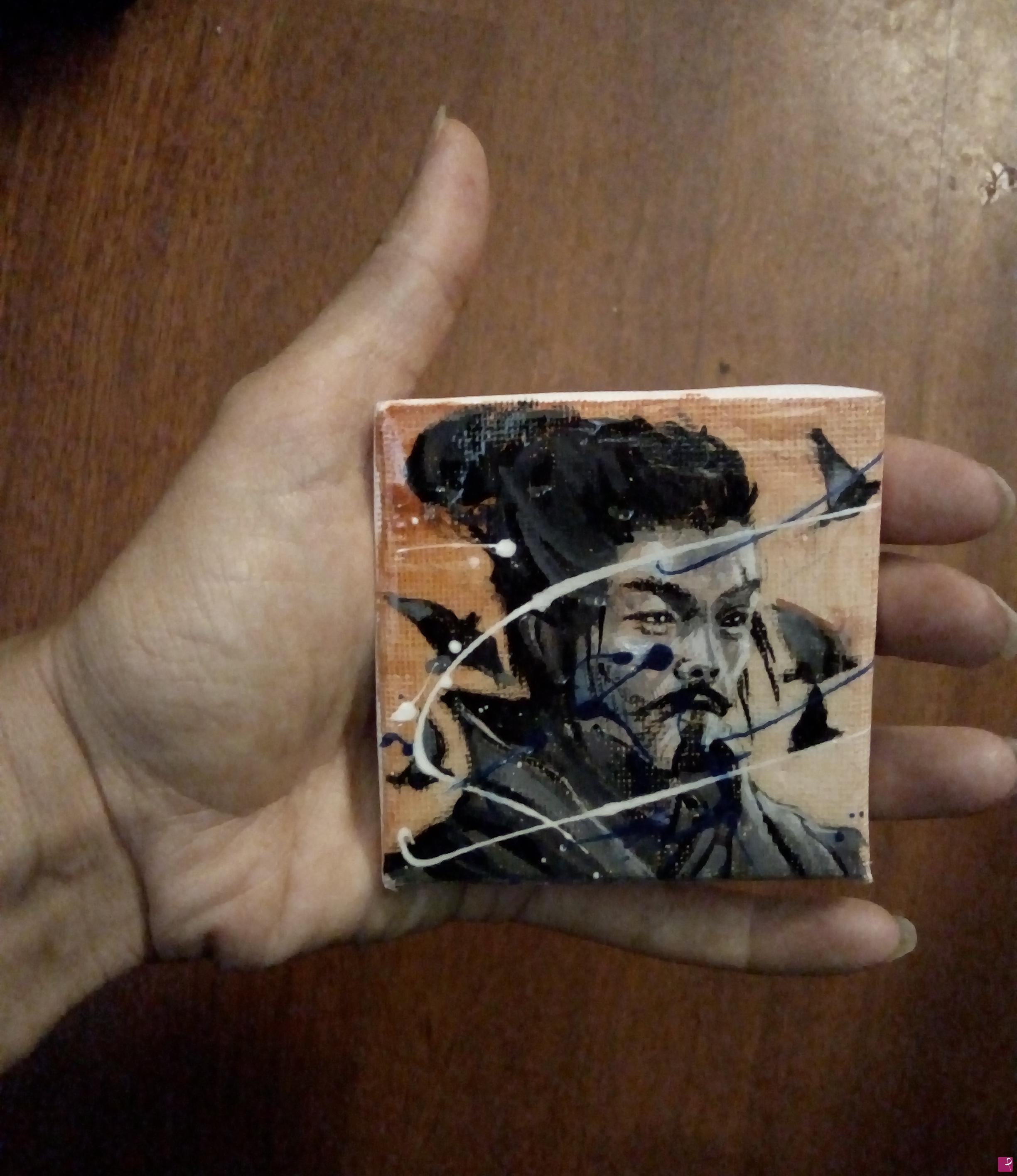 quadri in vendita online - Miniatura, samurai
