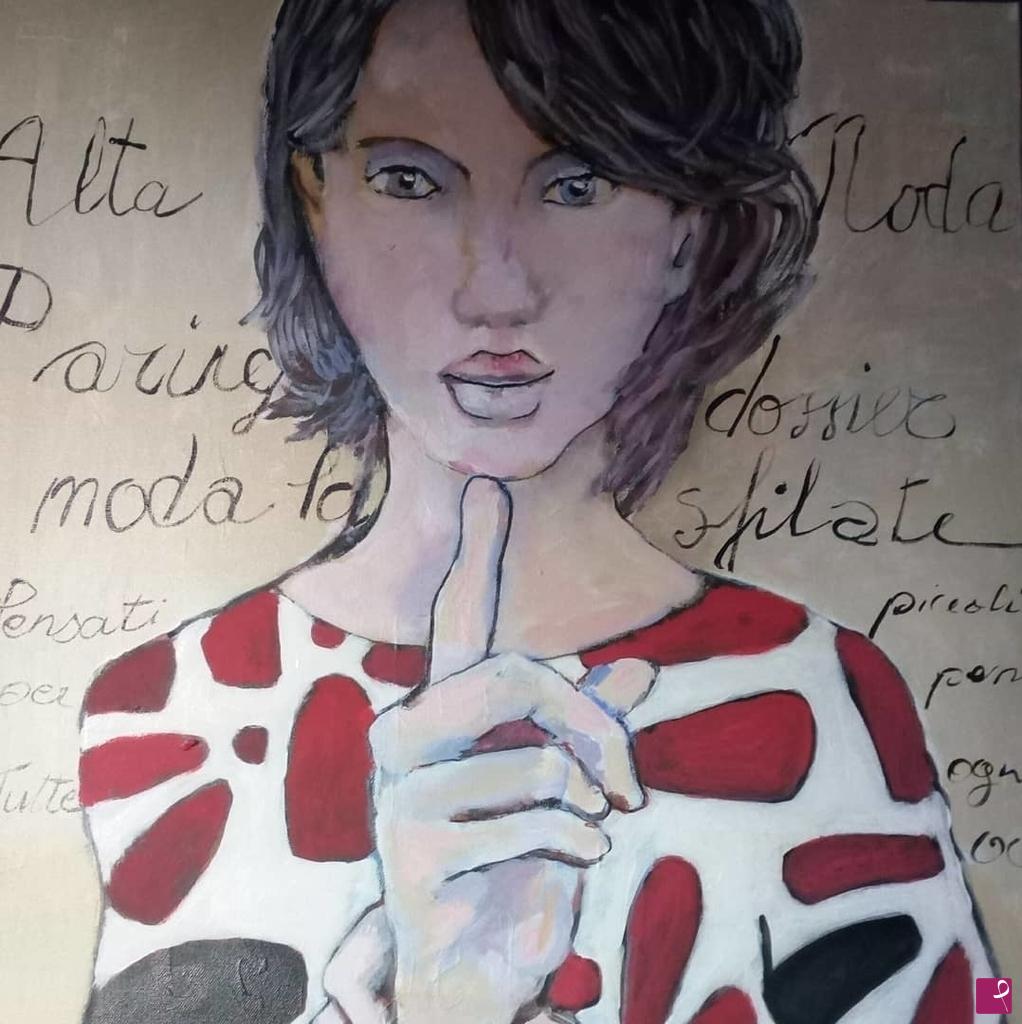 quadri in vendita online - modella