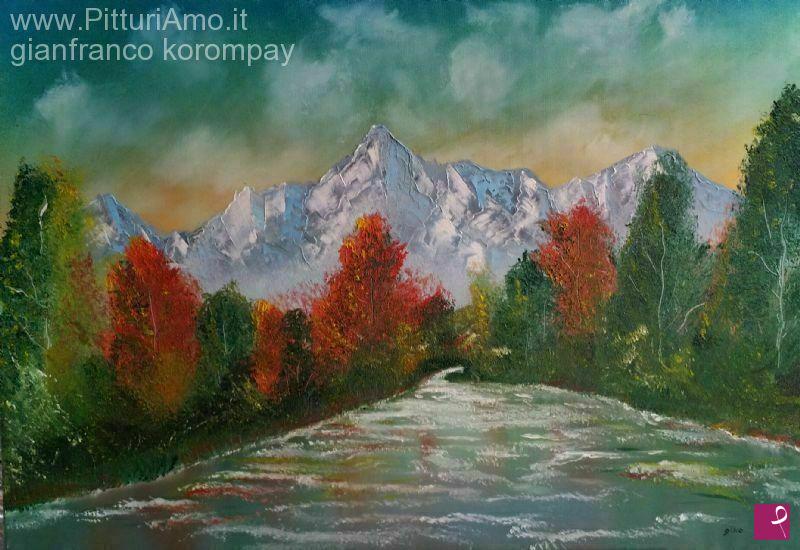 quadri in vendita online - Montagne