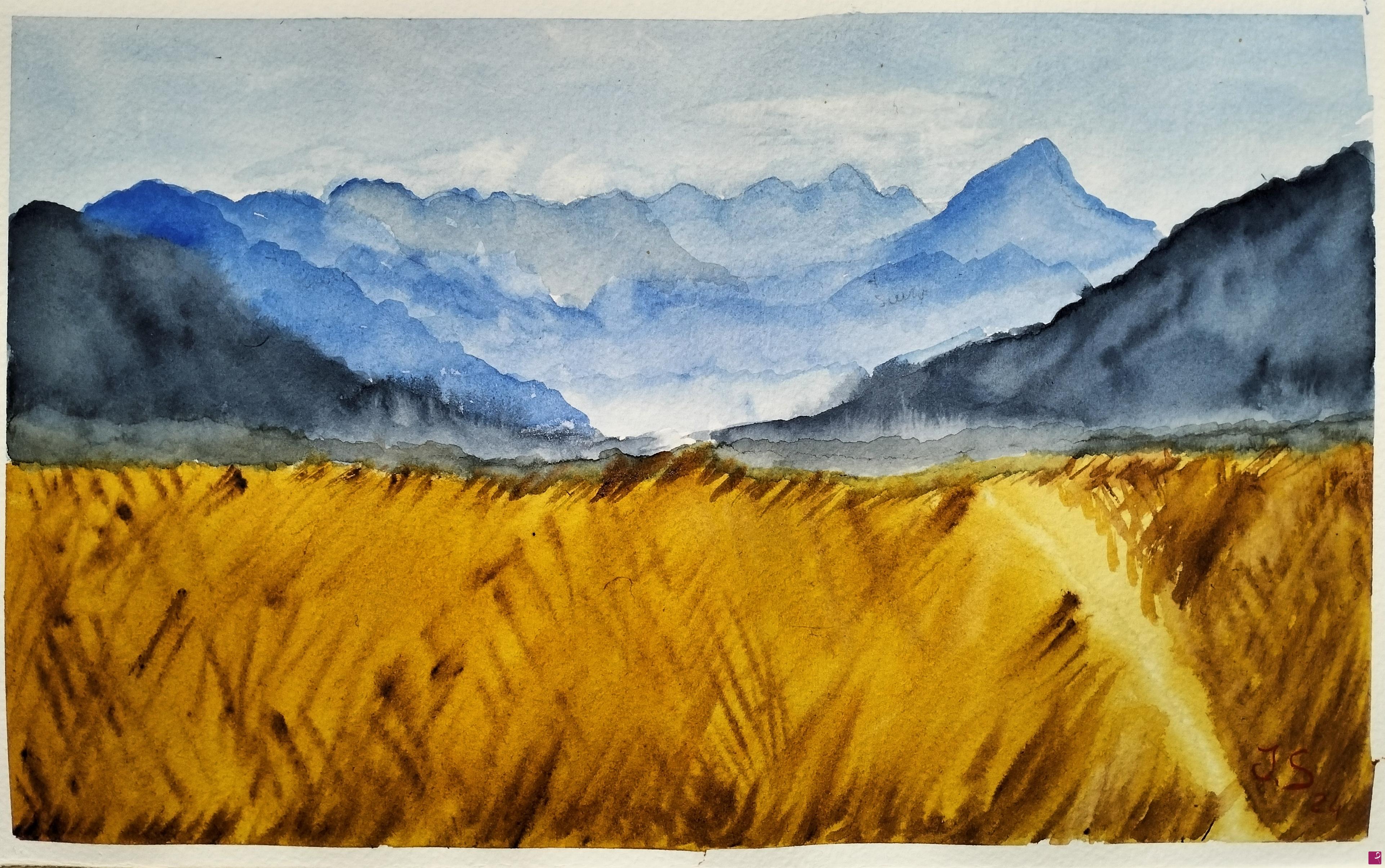 quadri in vendita online - Montagne