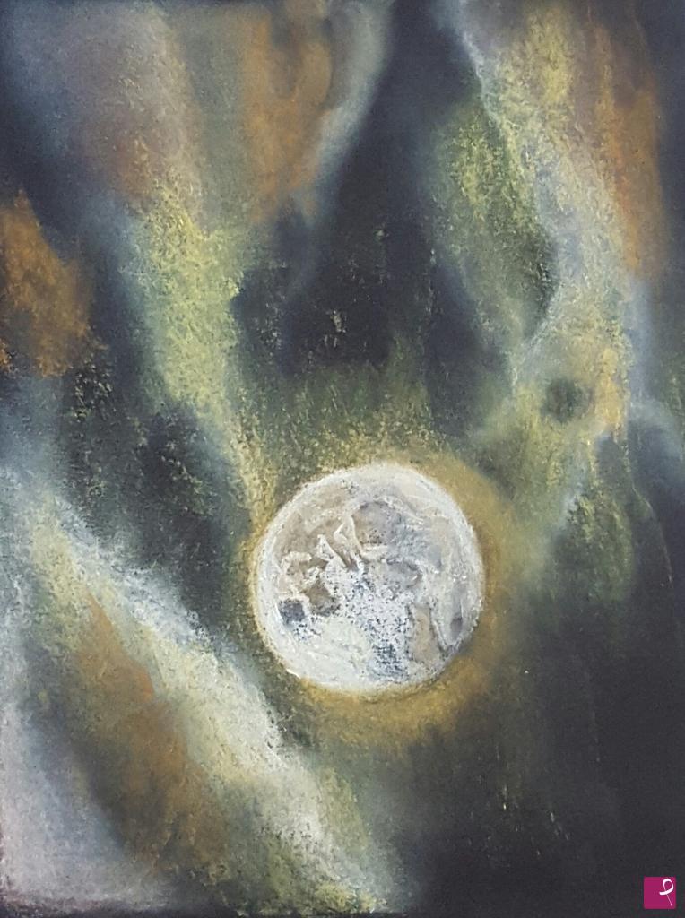 quadri in vendita online - Moon