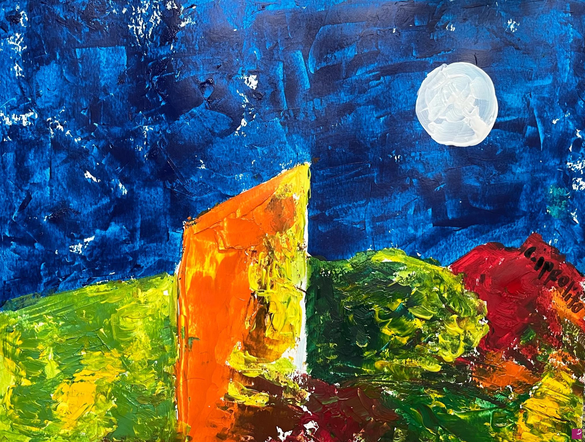 quadri in vendita online - Moonlight