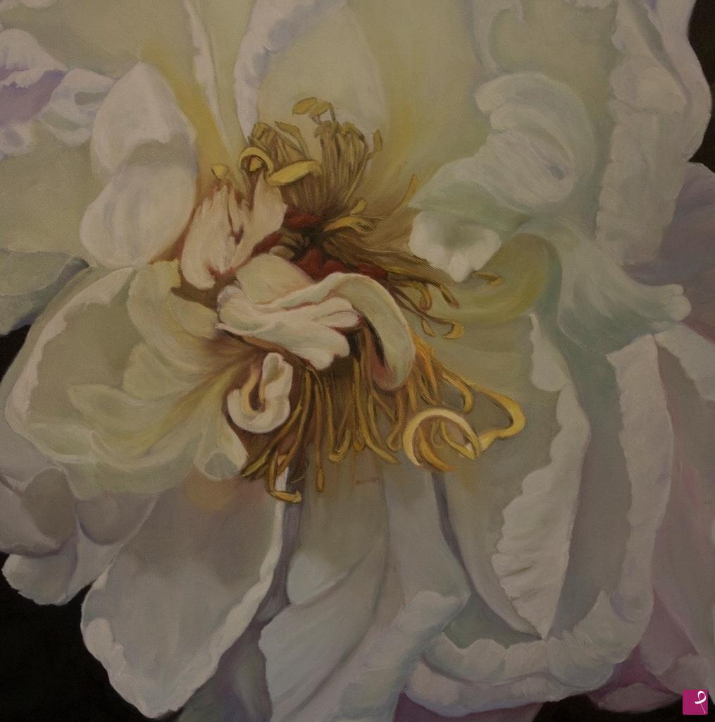 quadri in vendita online - moonlight peony