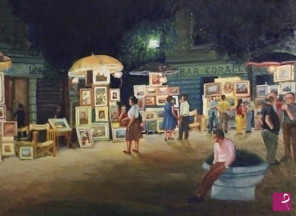 quadri in vendita online - Mostra in piazza