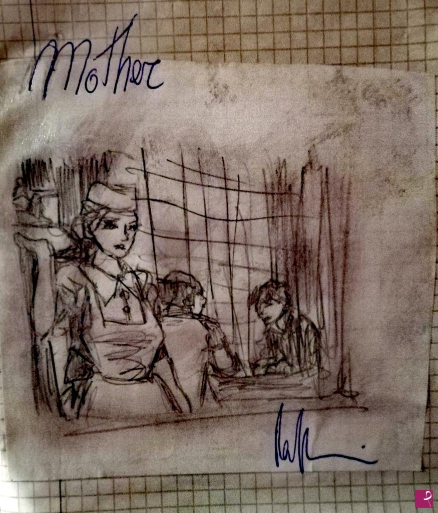 quadri in vendita online - Mother 