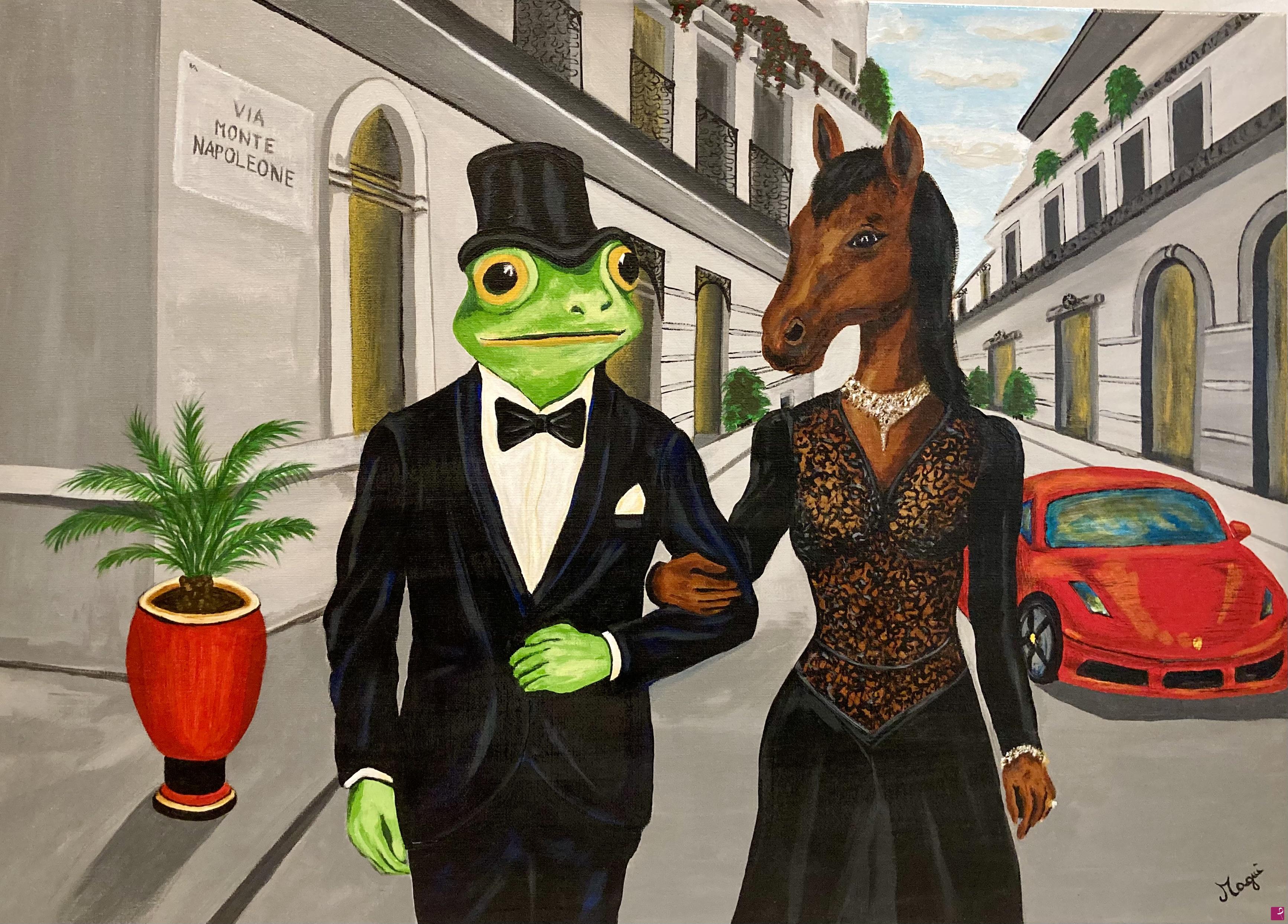 quadri in vendita online - Mr.Toad