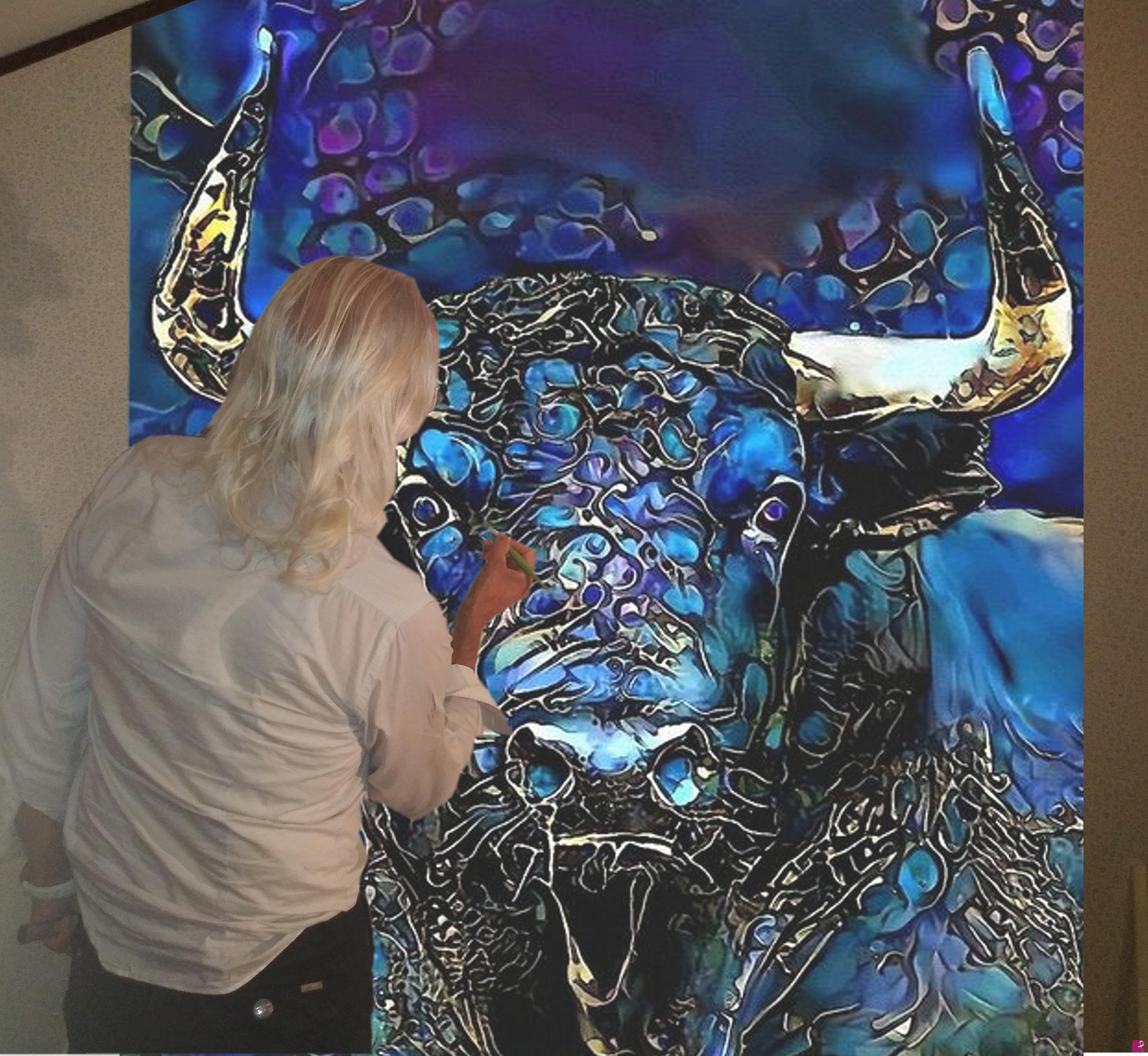 quadri in vendita online - murales  toro