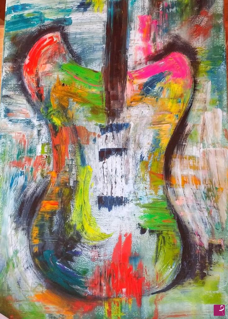 quadri in vendita online - Musica, colori, passioni.