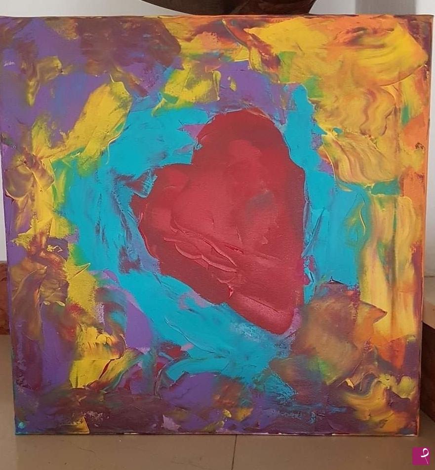 quadri in vendita online - My heart inside 
