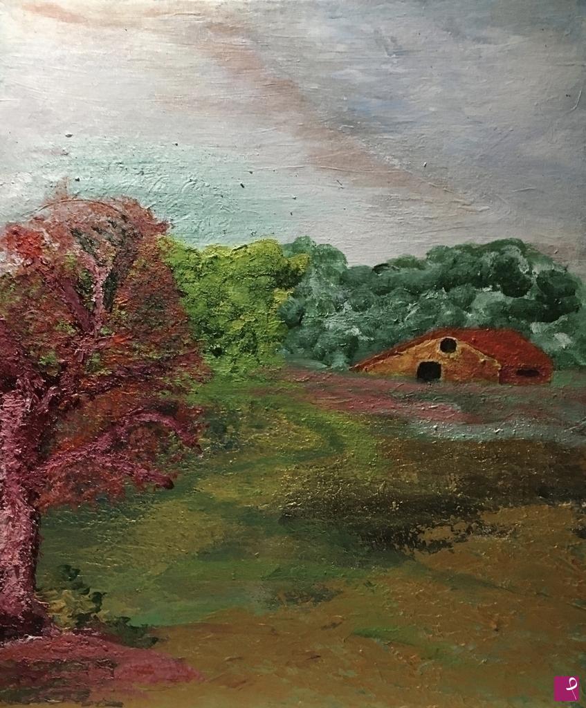 quadri in vendita online - My house, my sky