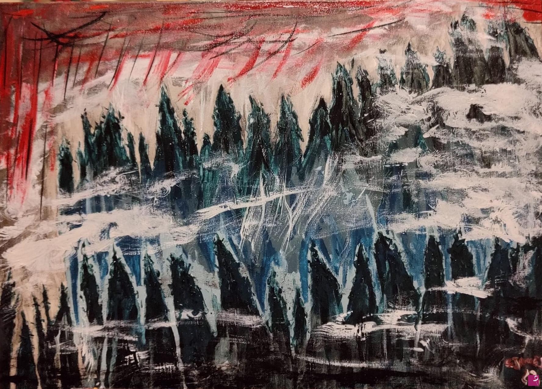 quadri in vendita online - "Mystical Forest" 
